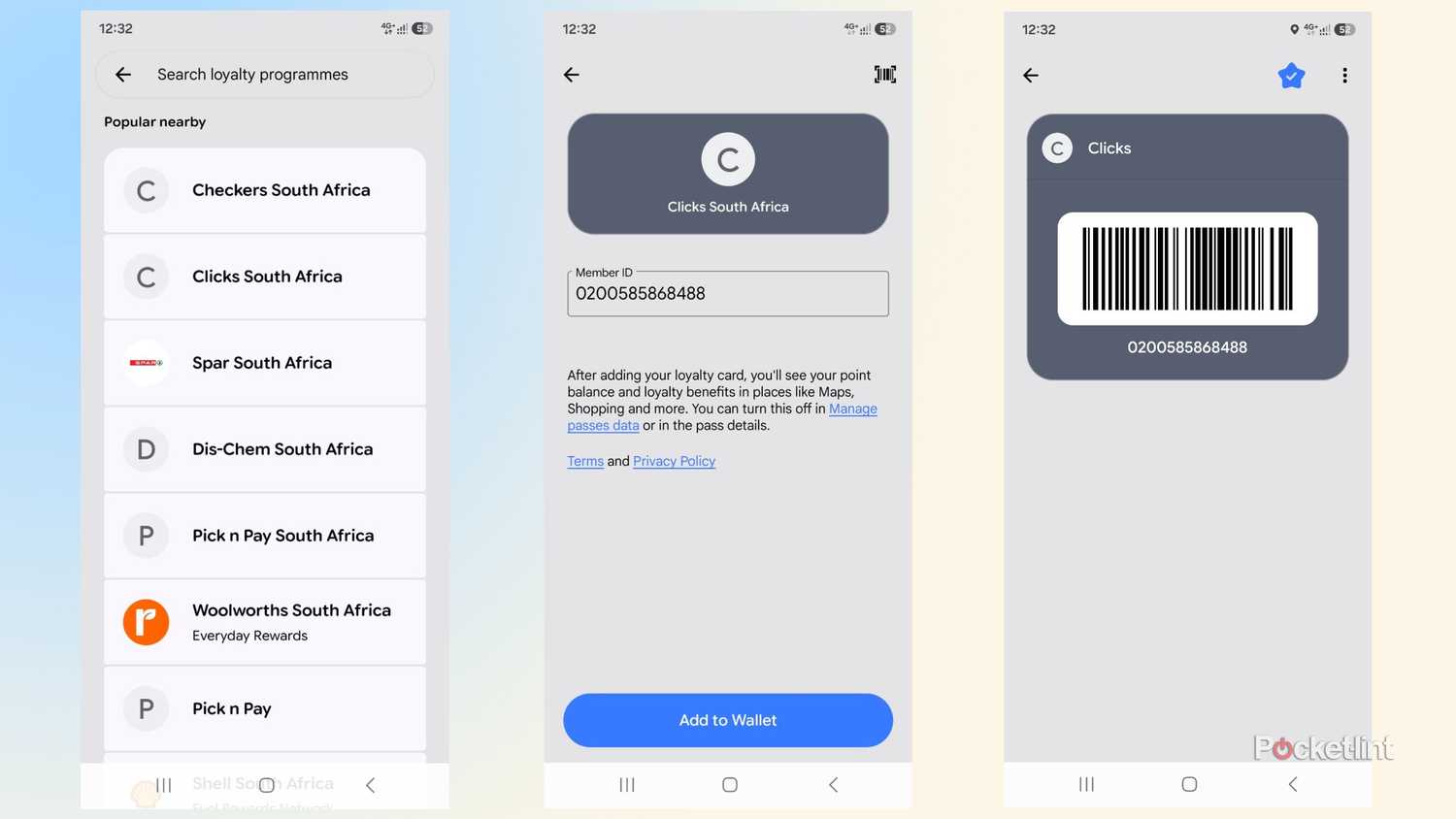 Google Wallet Loyalty Card