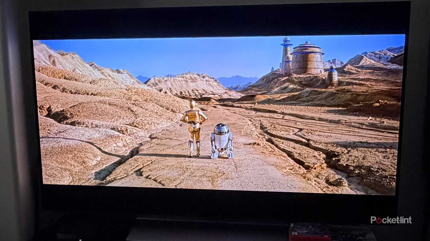 Return of the Jedi streaming on TV.