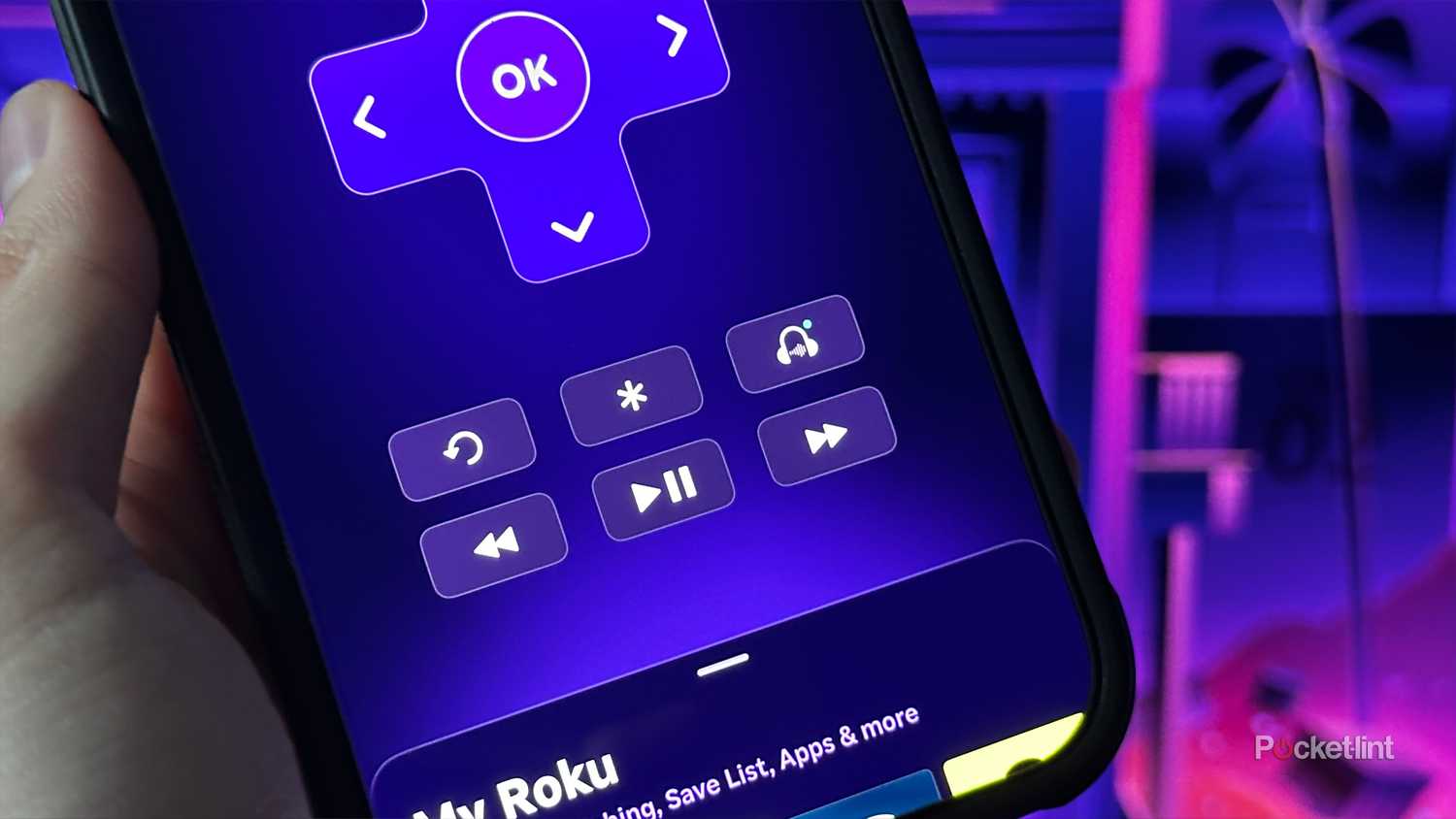 Roku Headphone Mode activated.