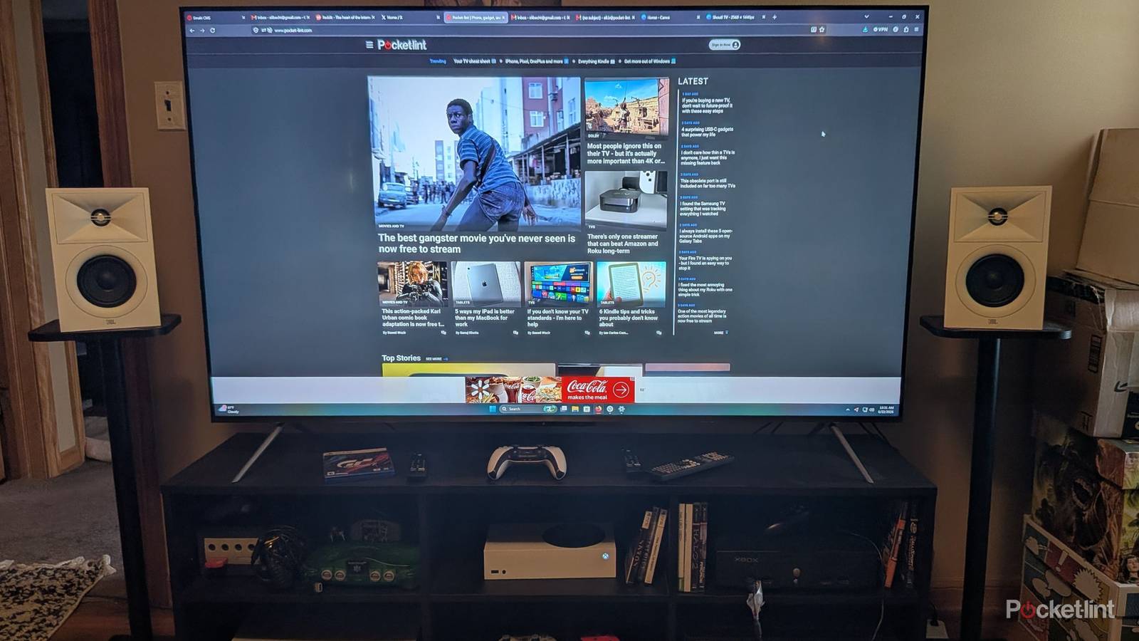 Plugging my PC into my TV is a waste of time Plugging my PC into my TV is a waste of time