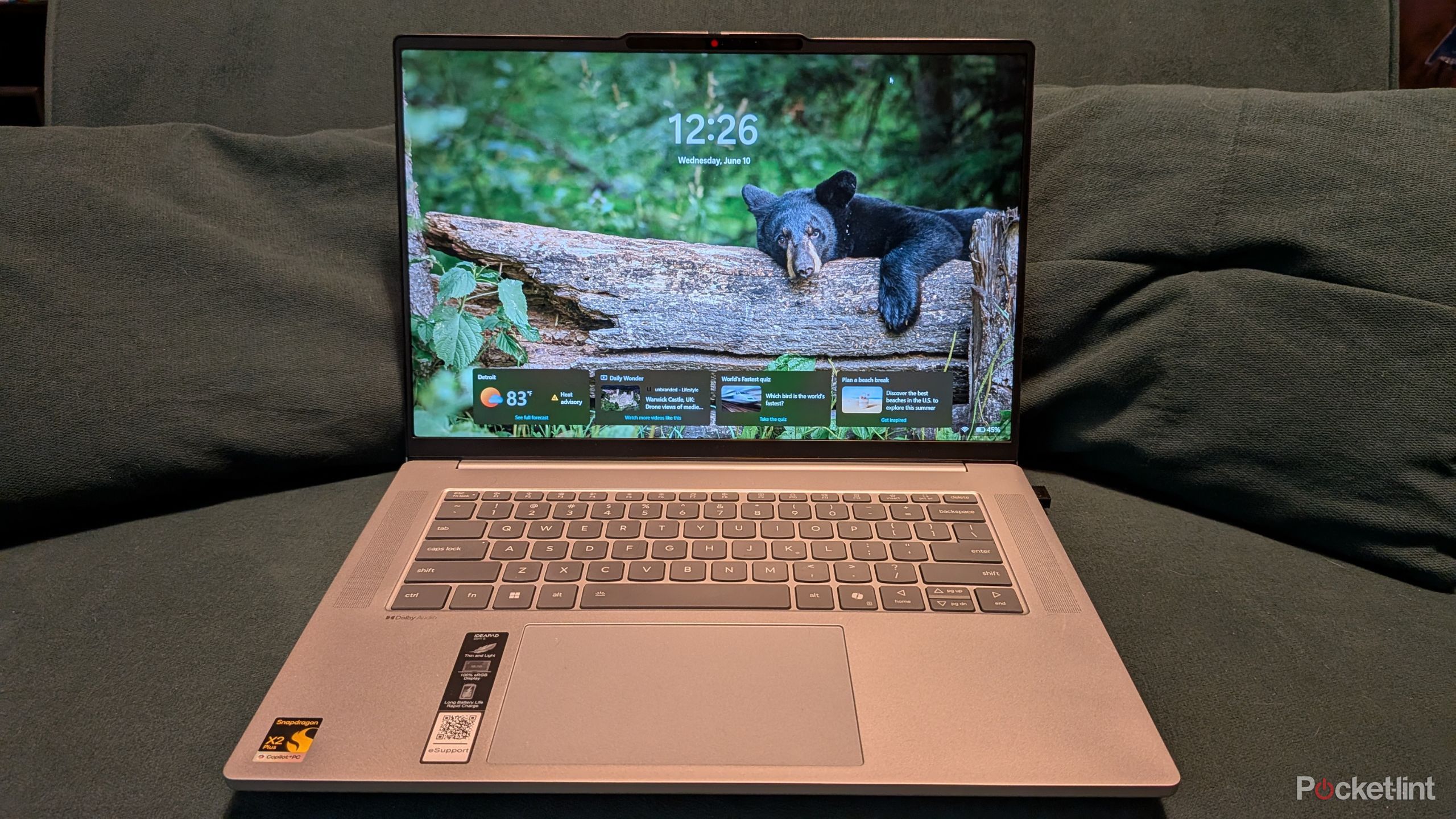 I finally found a cheap laptop that actually impressed me
