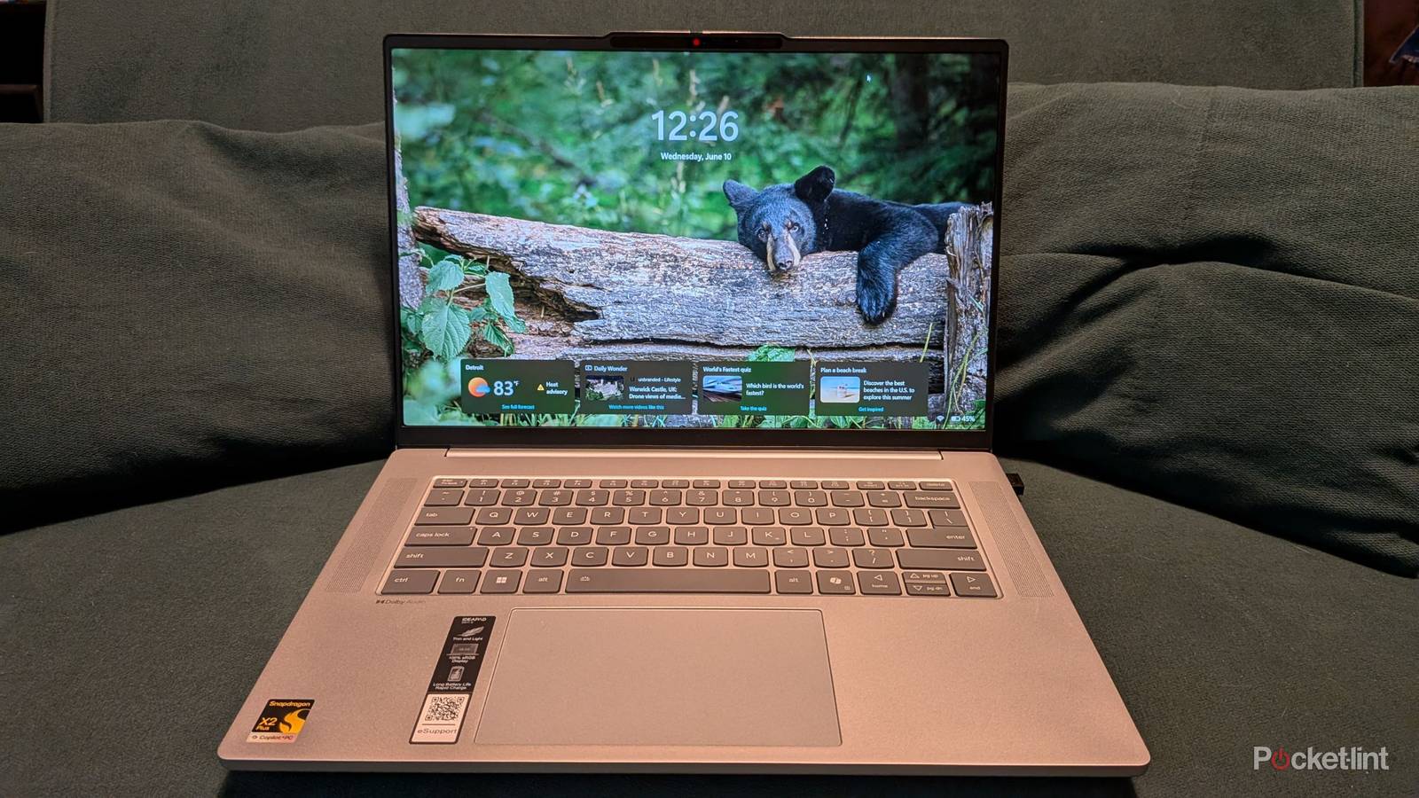I finally found a cheap laptop that actually impressed me