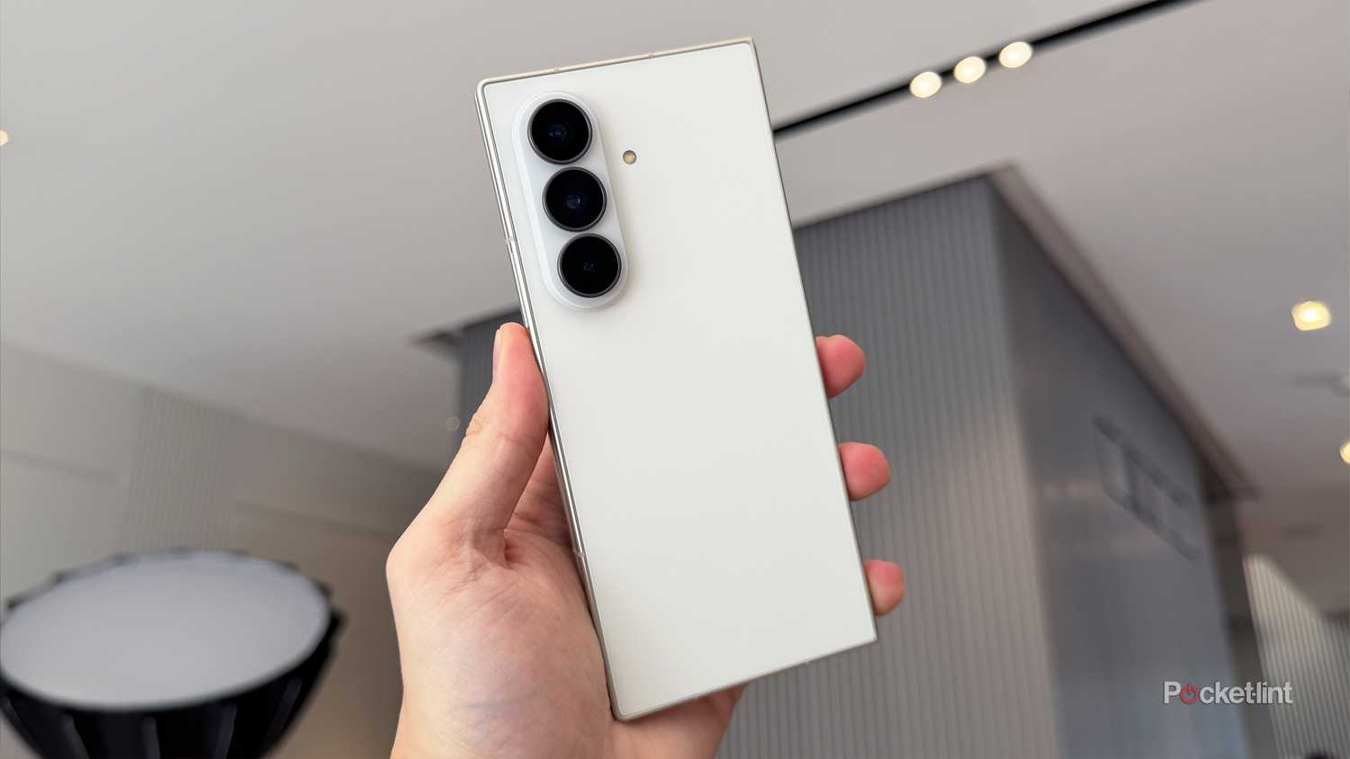 Samsung Galaxy Z Fold 8 Ultra cream color.