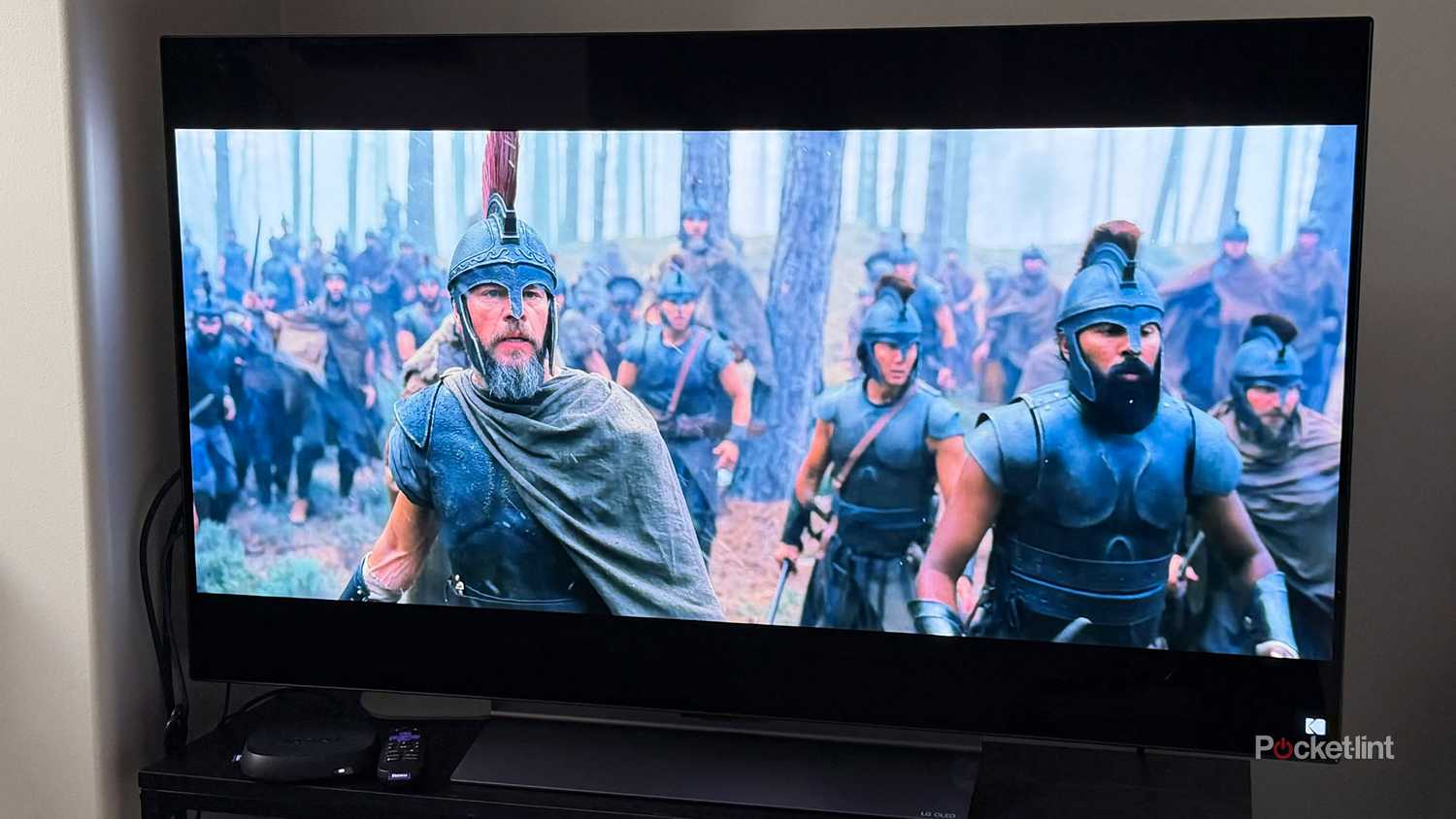 The Odyssey trailer on LG TV.