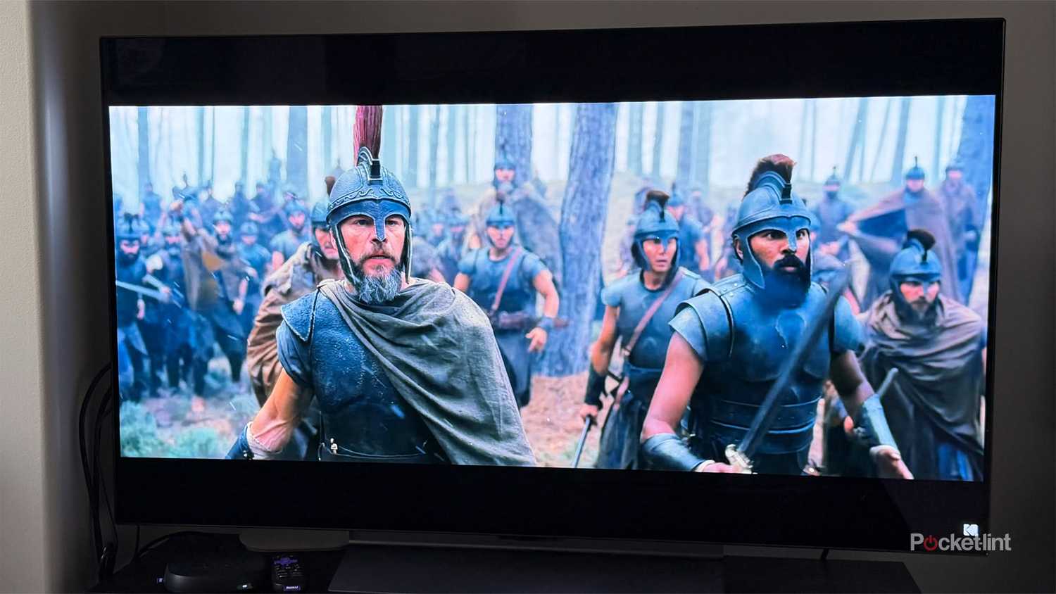 The Odyssey trailer on LG TV.