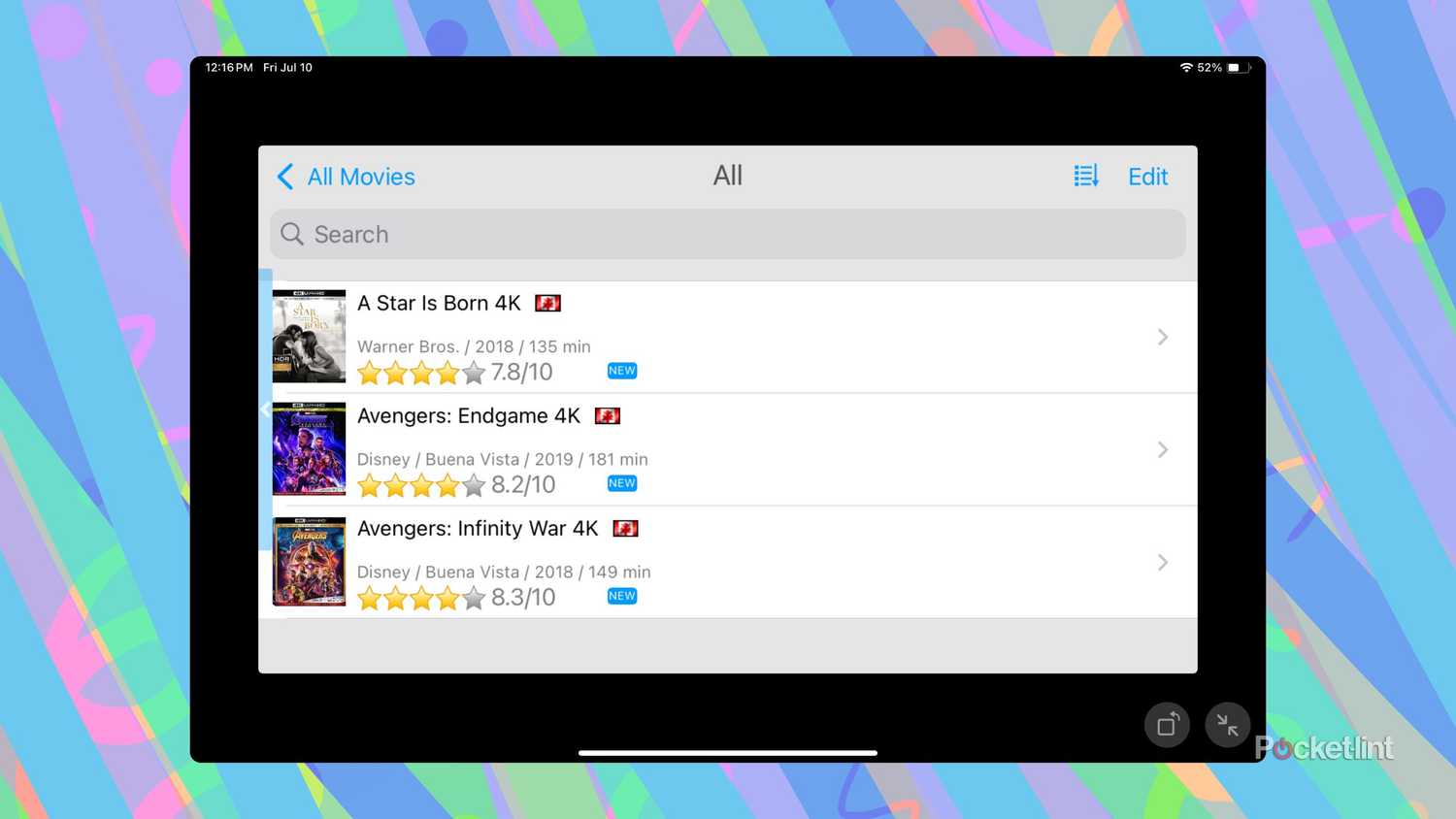 My Movies by Blu-ray.com screenshot