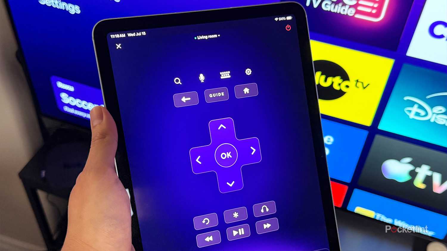 Remote on iPad.