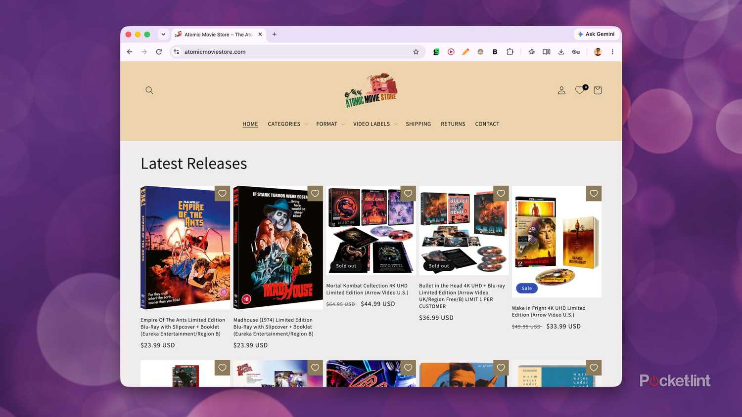 The Atomic Movie Store screenshot