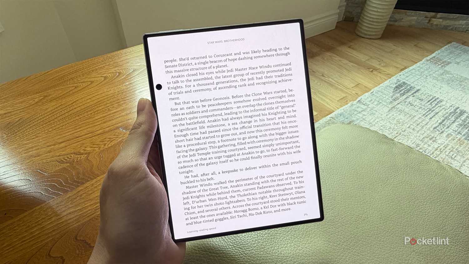 Reading on Fold 8.