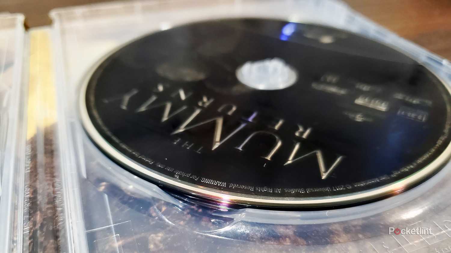 The Mummy trilogy in a stacked Blu-ray case