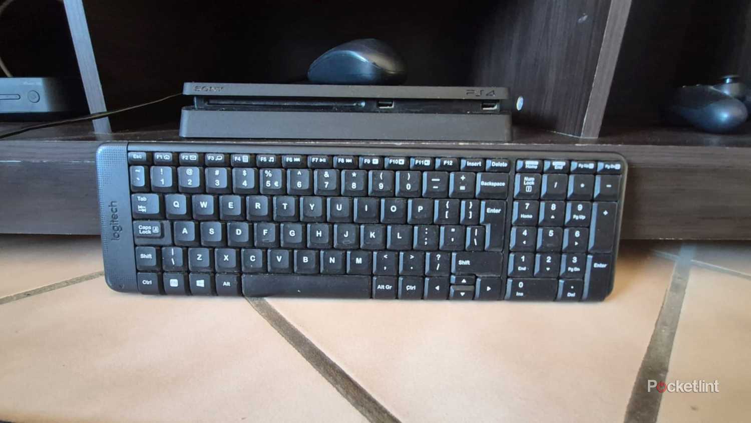 PS4 and keyboard