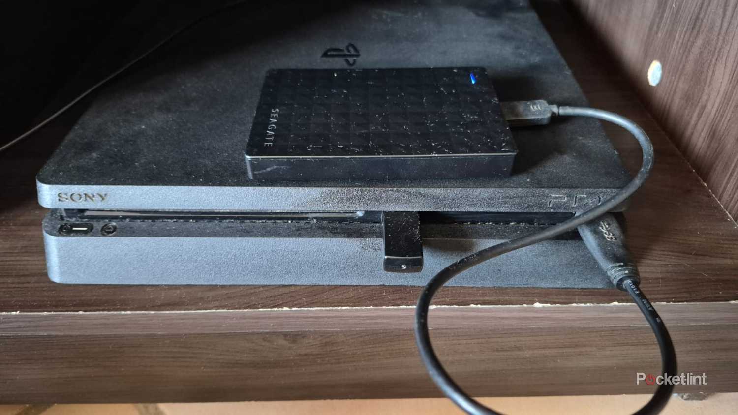 PS4 with an external drive
