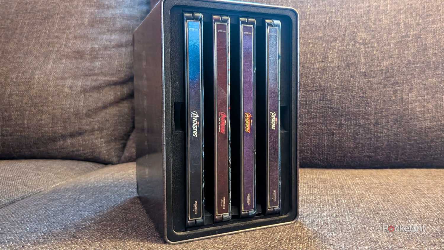 An Avengers 4K Blu-ray box set.