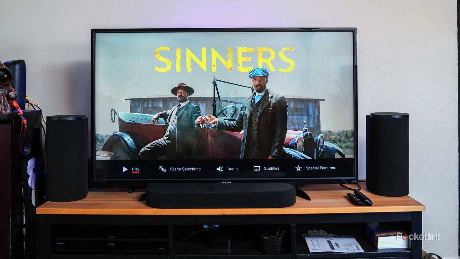 Sony Bravia Theater Trio in the reviewer's test space