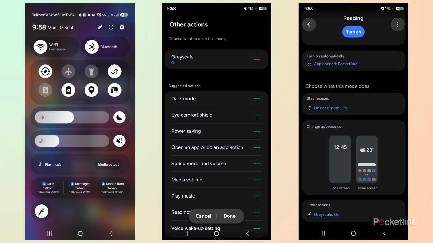 Display settings
