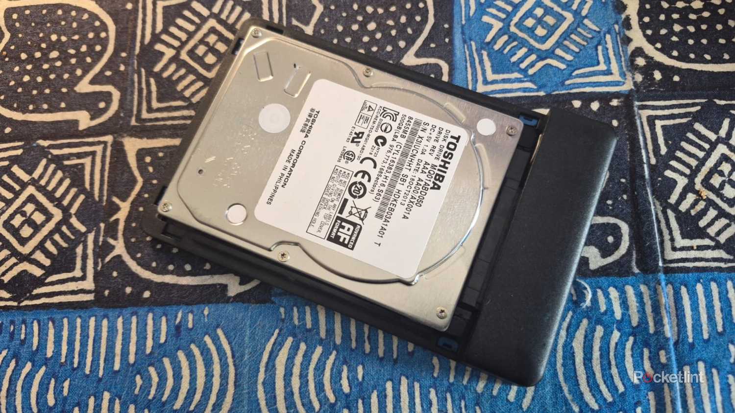 External drive cradle