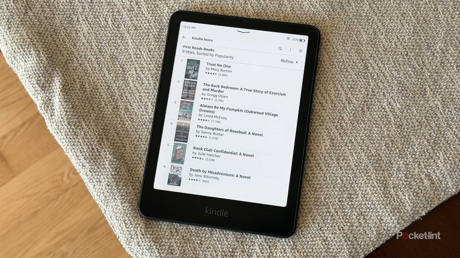 First Reads books on Kindle.