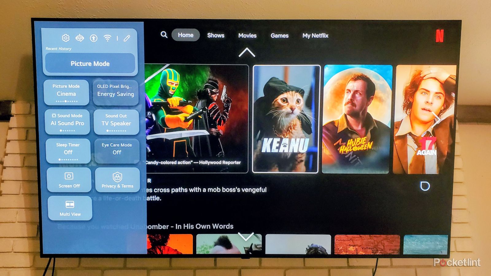 A simple setting can drastically change the picture on an LG OLED