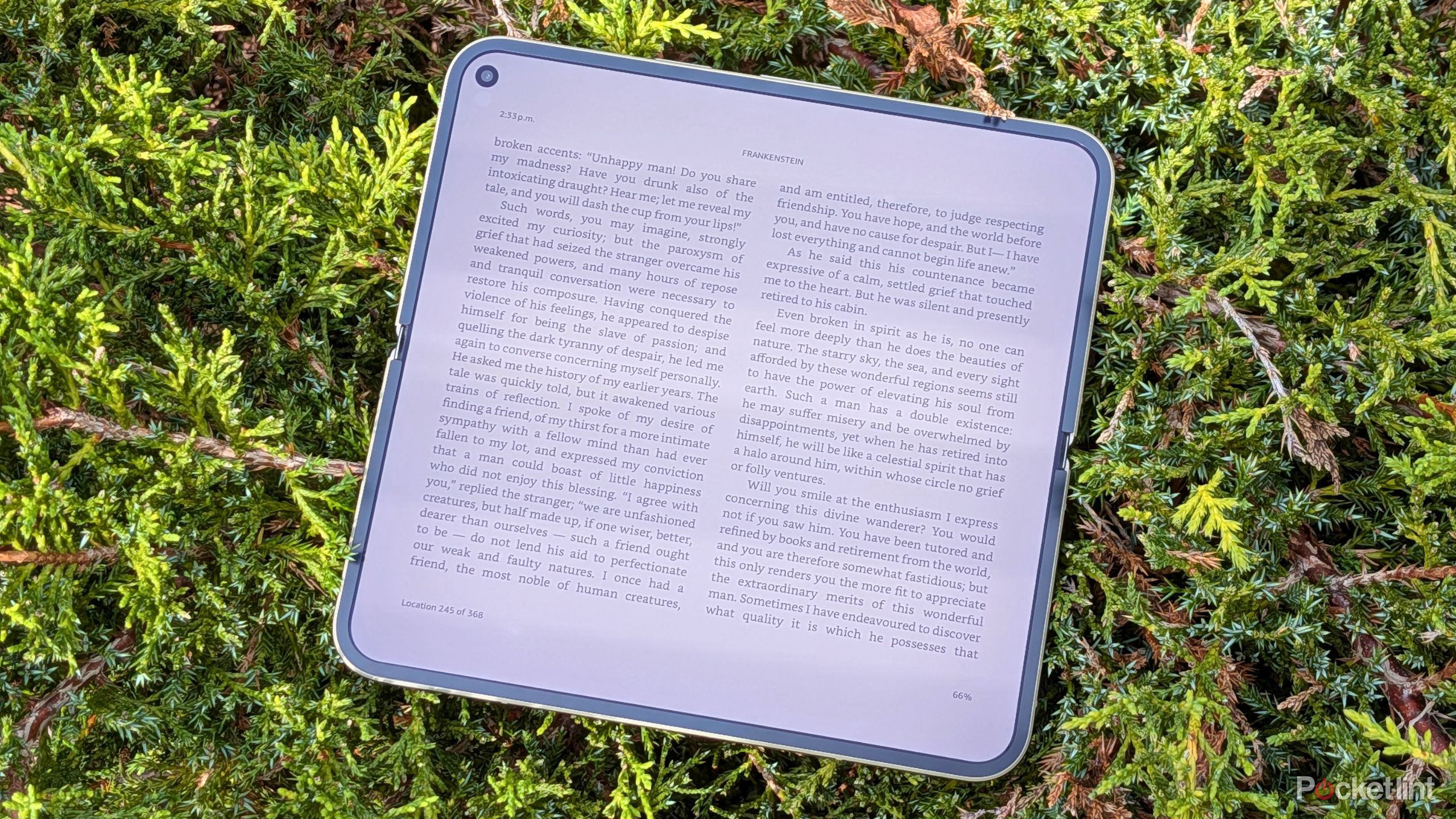 Reading Kindle books on a foldable phone is a game changer