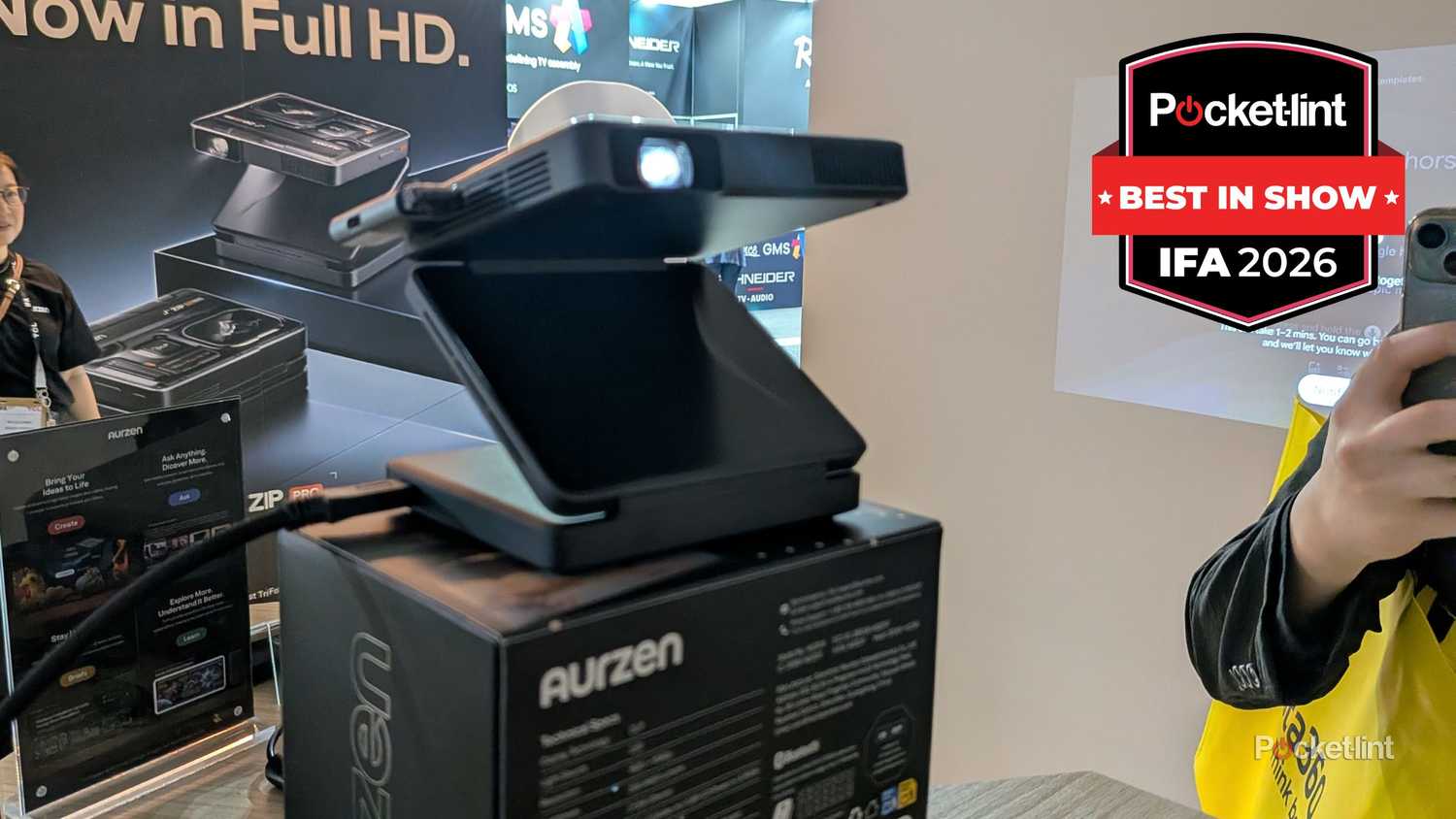 The Aurzen Zip Pro project at IFA 2026.