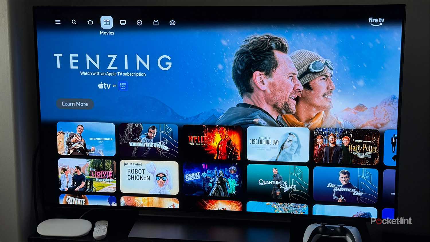 Fire TV Stick 4K user interface.