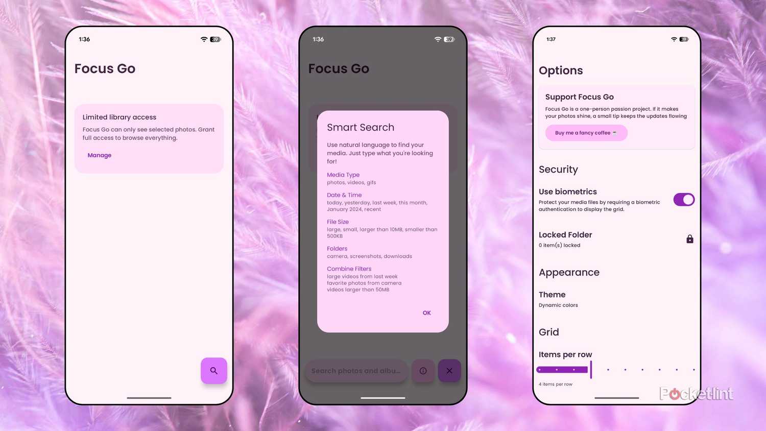 Focus Go screenshots