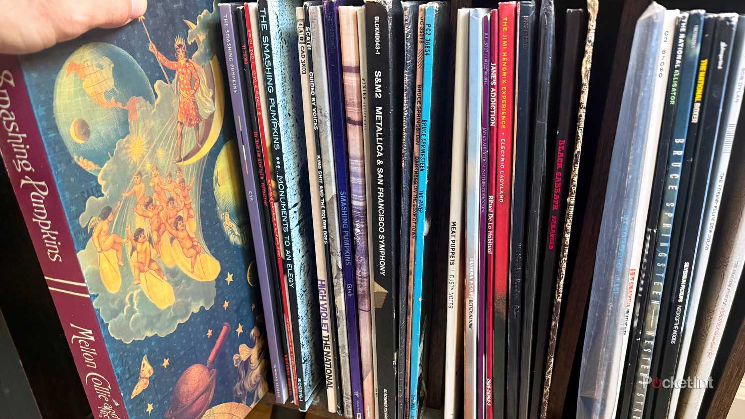 Smashing Pumpkins vinyl box set being removed from collection.