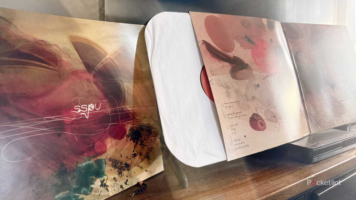 Silversun Pickups vinyl record on display.