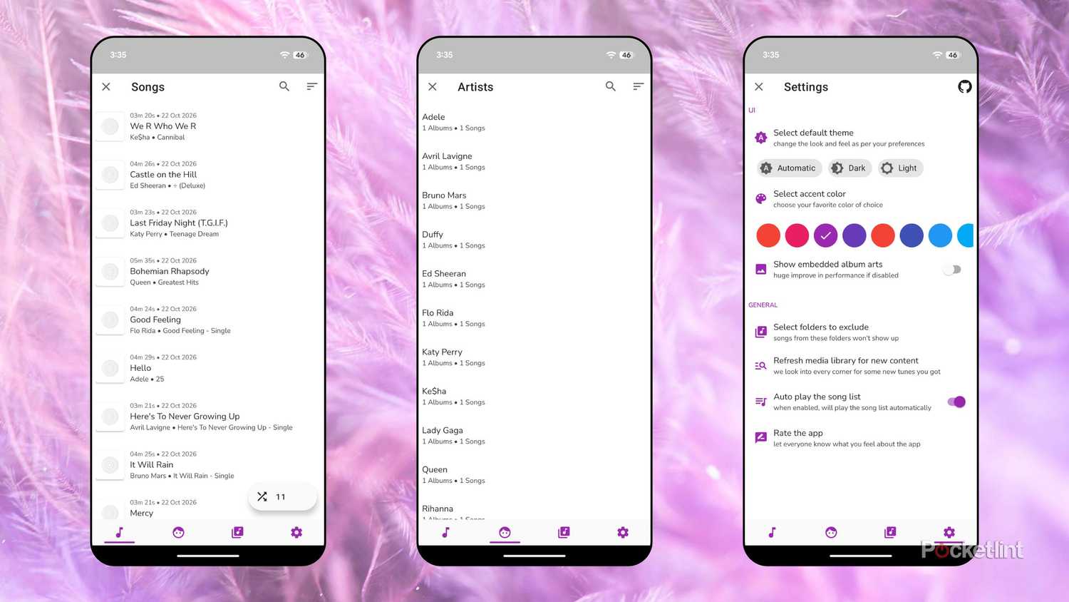Music Player Lite screenshots