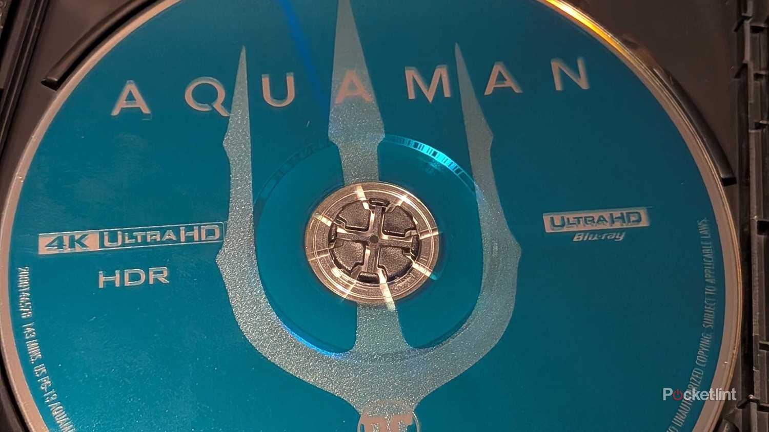 The Aquaman 4K disc.