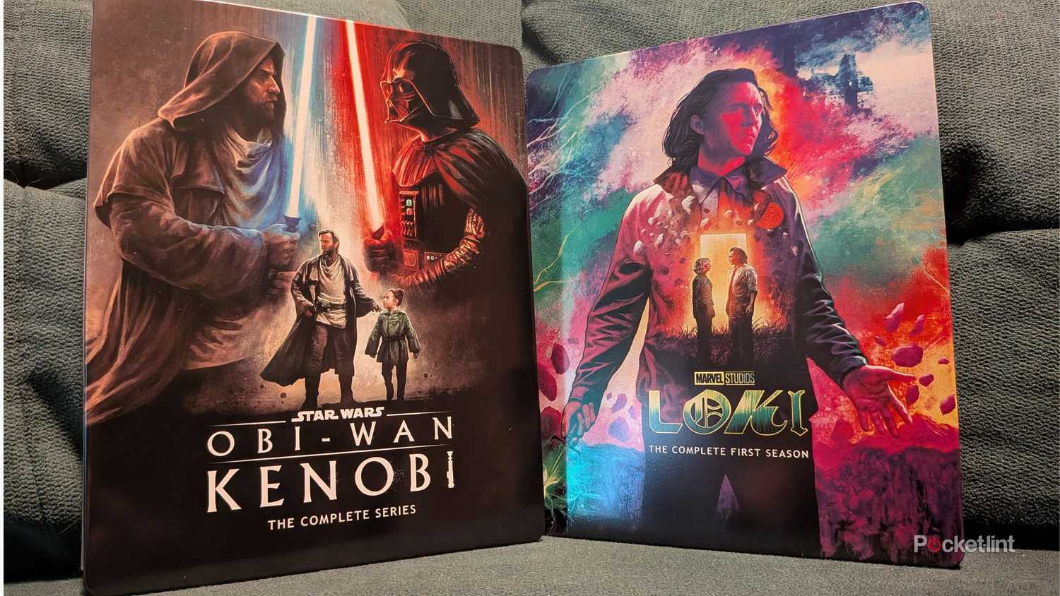 Obi-Wan Kenobi and Loki Season 1 on 4K Blu-ray.