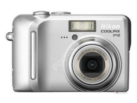 Nikon COOLPIX P2 シルバー Nikon Coolpix P2 digital camera
