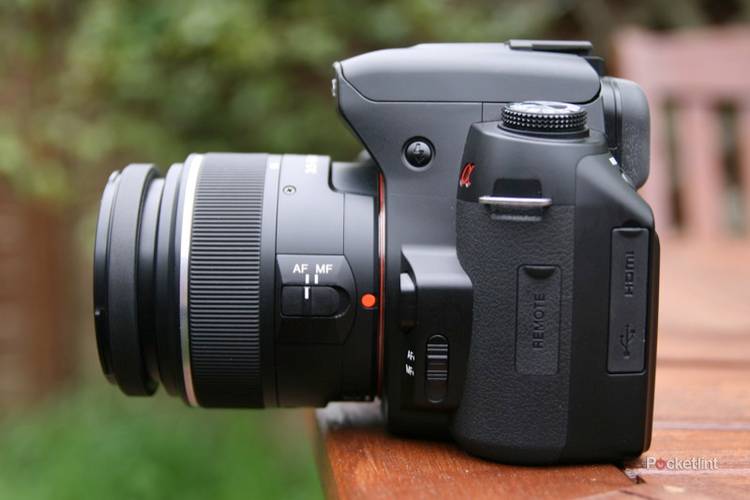 Sony Alpha 450 DSLR camera