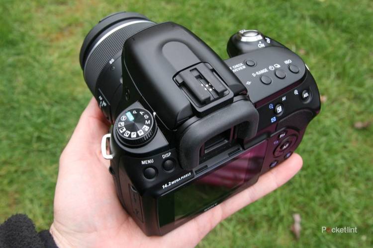 Sony Alpha 450 DSLR camera
